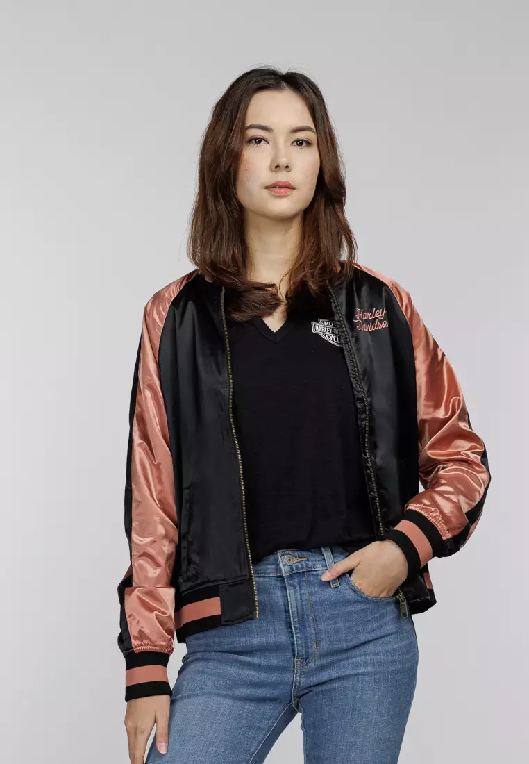 Harley Davidson Harley Davidson Classic Bar Shield Bomber Jacket
