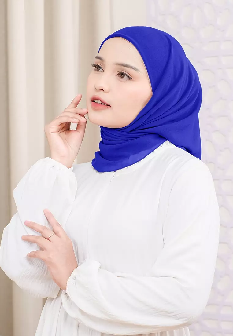 HIJAB INSTAN ALINE - ROYAL BLUE