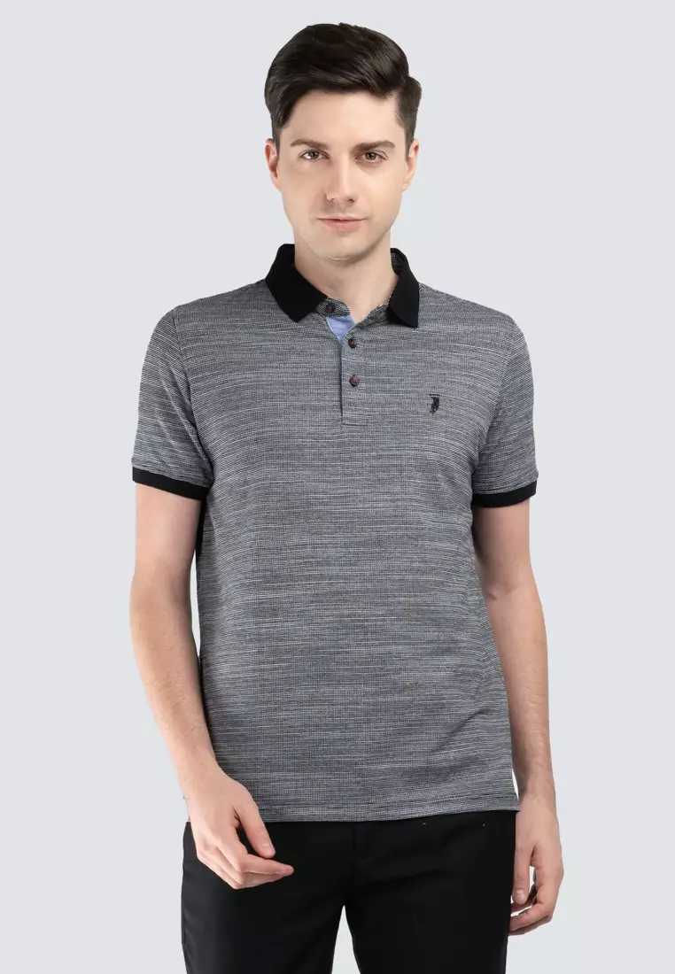 Business casual cheap men short sleeve