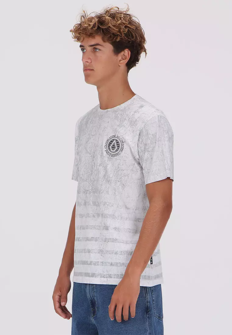 MCT FADE TO VAST SHORT SLEEVE TEE WHITE