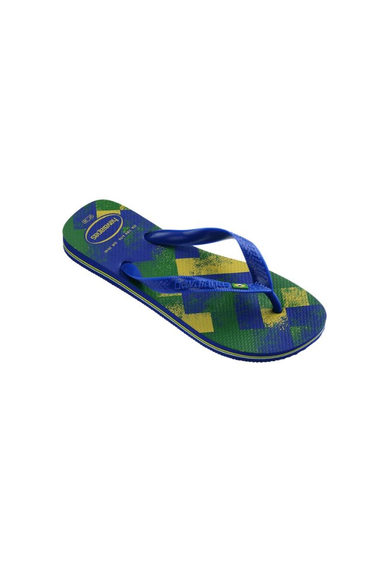 Unisex Brasil Fresh Flip Flops - Marine Blue