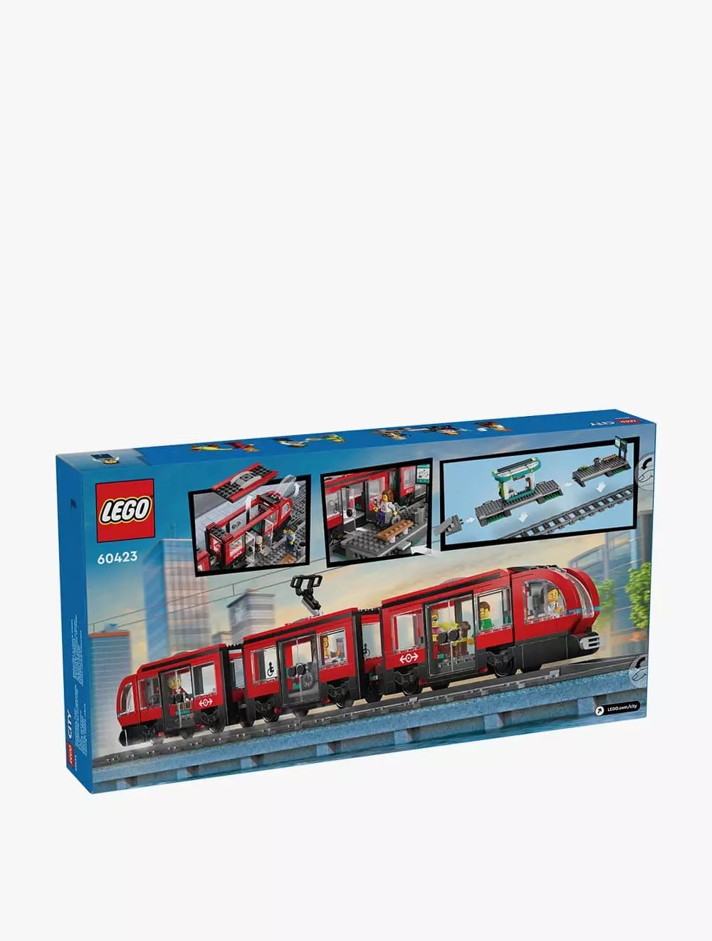 LEGO® Downtown Streetcar and Station - 60423