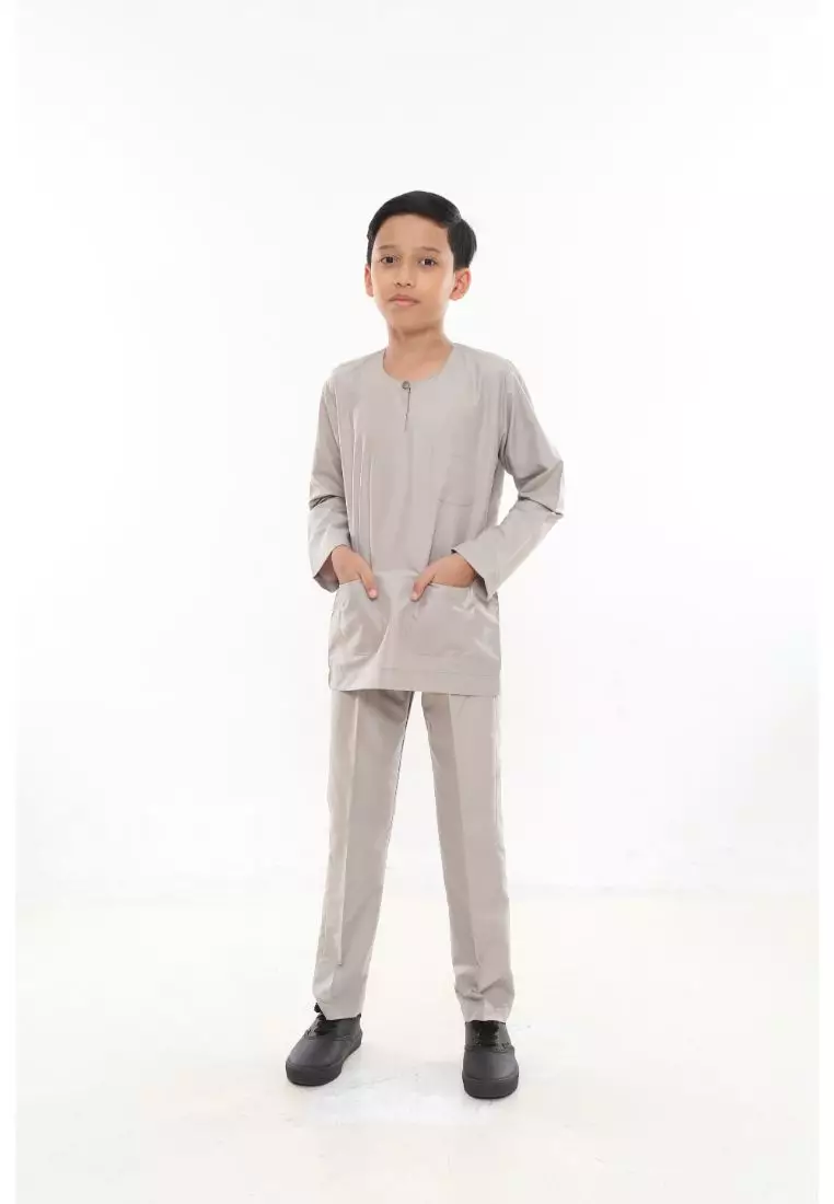 Baju Melayu Moden Teluk Belanga For Kids