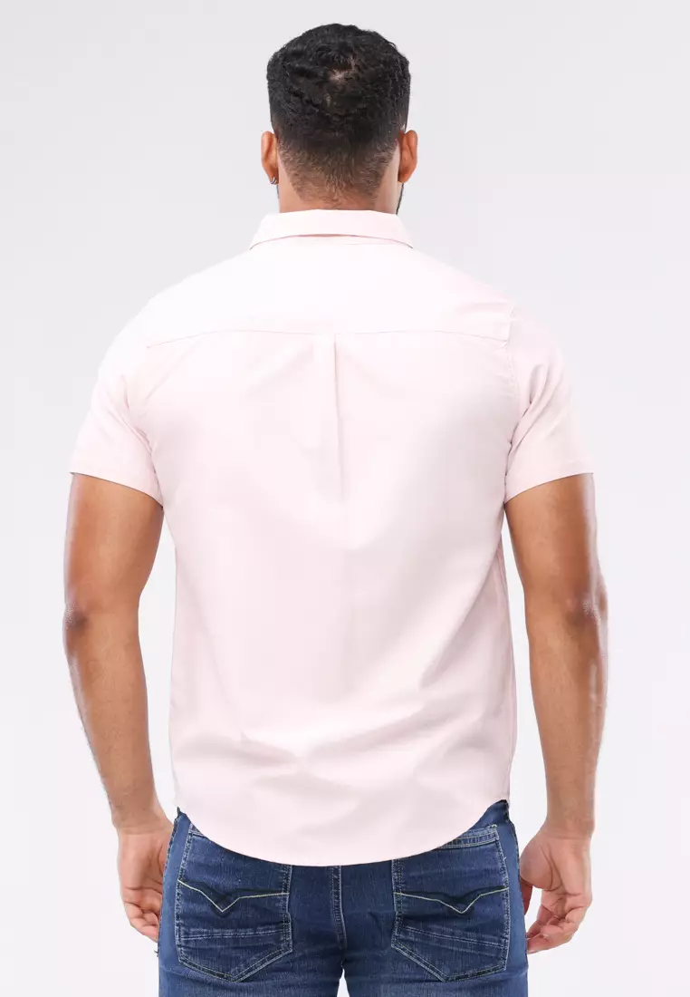Woven Oxford Polo Short Sleeves