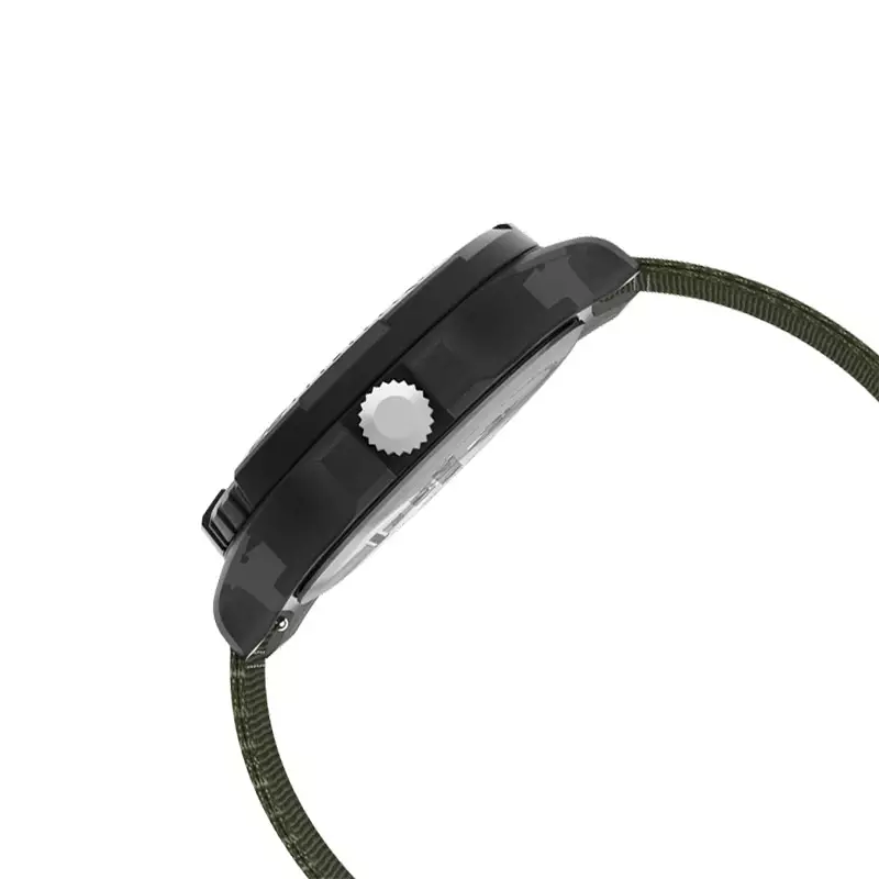 Jam Tangan Pria Timex Expedition North TW2V40400 Freedive Ocean Green Dial Green Recycled Fabric Strap