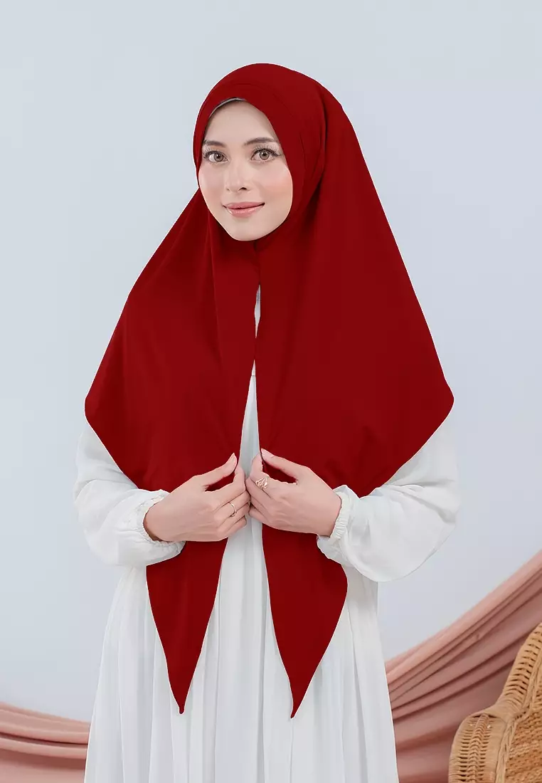 HIJAB INSTAN RANA - MAROON