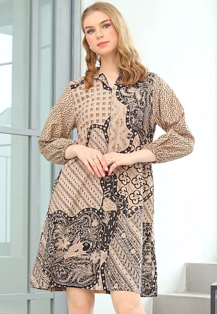 Dress batik zalora shop