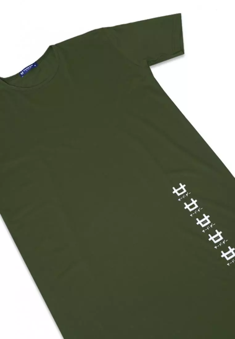 LTB71 ld 5logos ver ga Dress Hijau Army