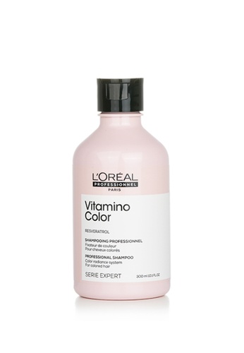 Buy L Oreal L Oreal Professionnel Serie Expert Vitamino Color Resveratrol Color Radiance System Shampoo 300ml 10 1oz Online On Zalora Singapore