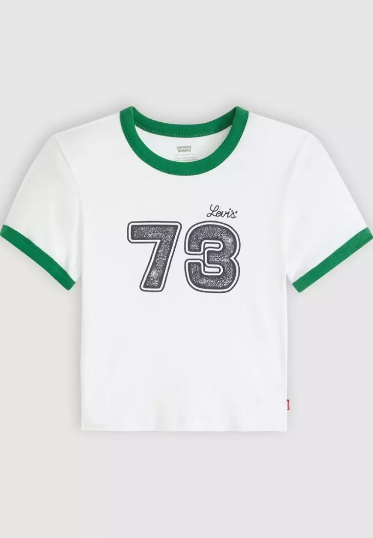 Levi's® Women's Graphic Ringer Mini T-Shirt