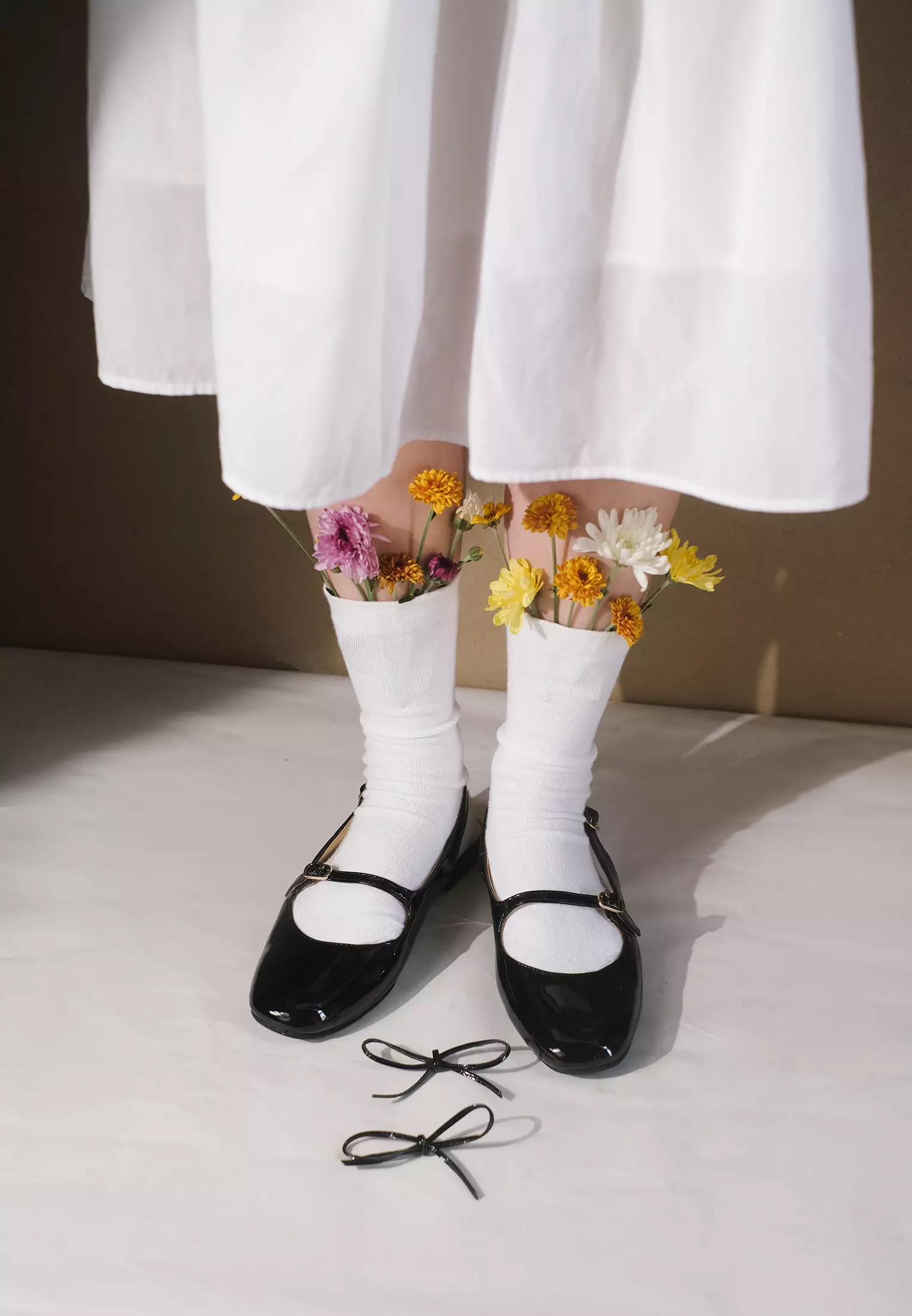 Jodie Mary Jane Sandal Flat Wanita Slingback Shoes