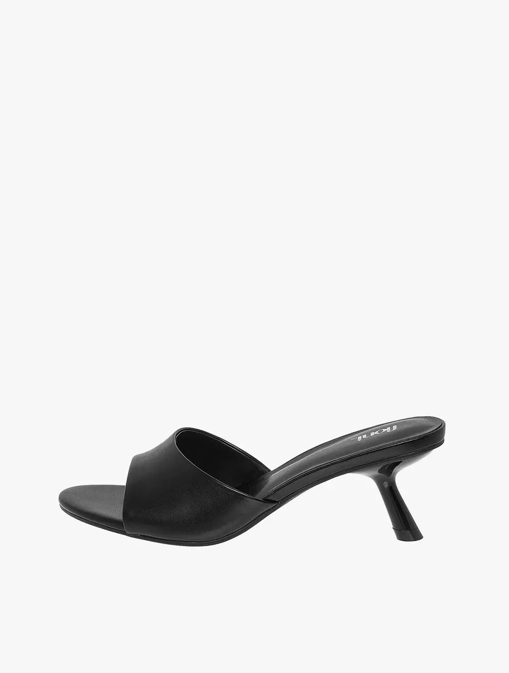 Payless Fioni Womens Larken One Band Slides - Black_04