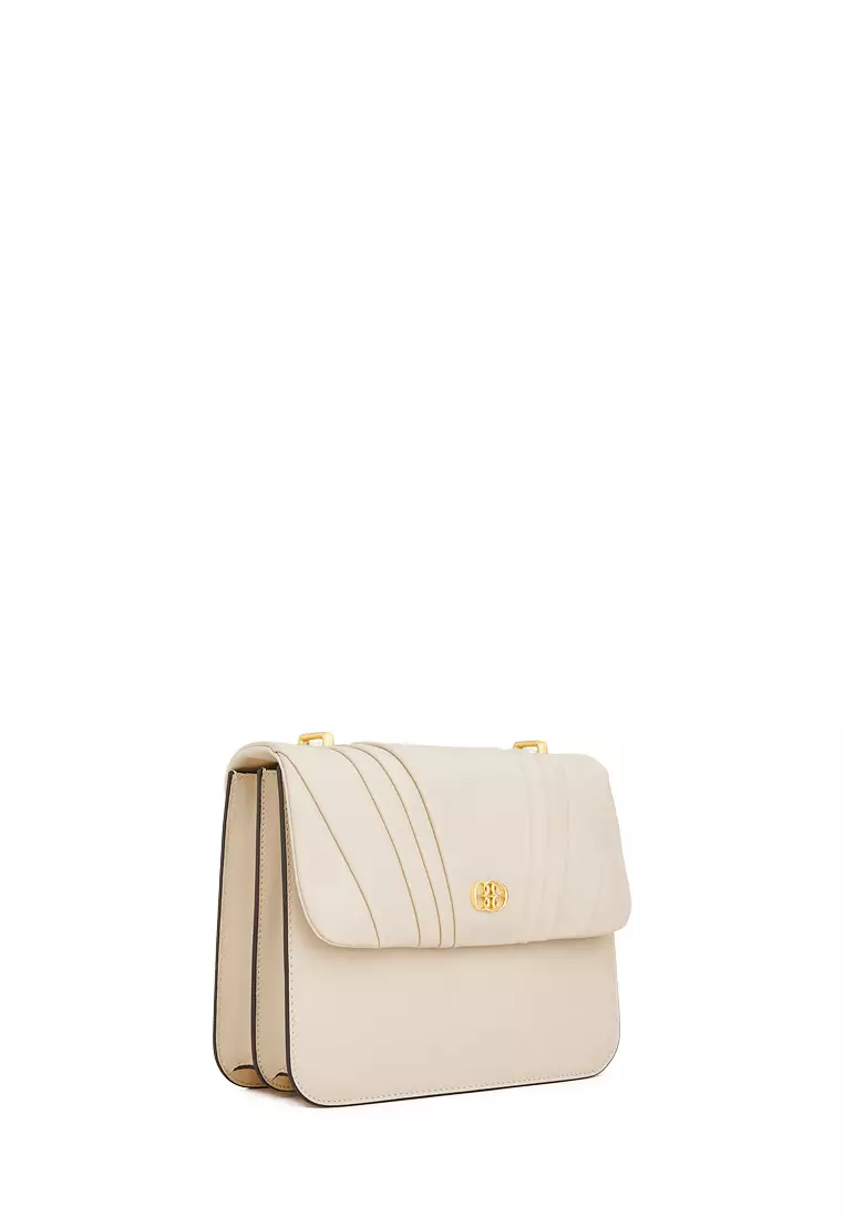 Beige Everyday Croissant Small Crossbody Bag