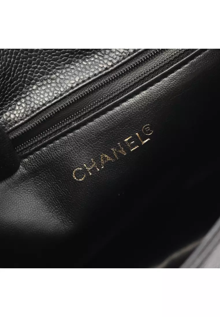 Buy Chanel Pre-Loved Chanel coco mark Backpack rucksack Caviar skin ...