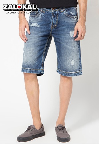Jual Lois Jeans Short Pant Denim Original  ZALORA Indonesia