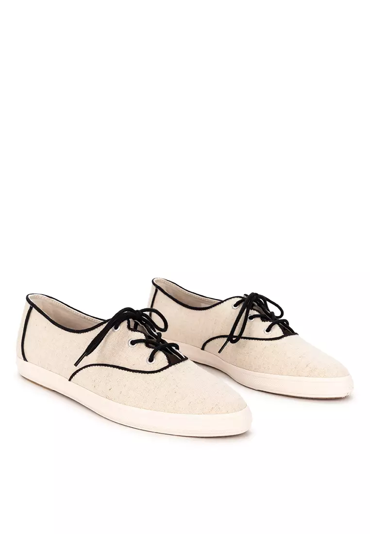 網上選購Keds Champion Point Low Wave Canvas Contrast Binding 2025