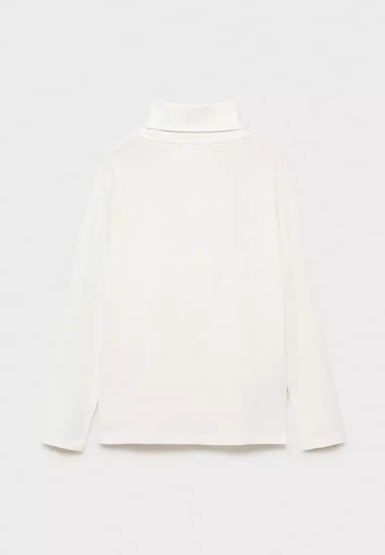 Turtleneck Long-Sleeved T-Shirt