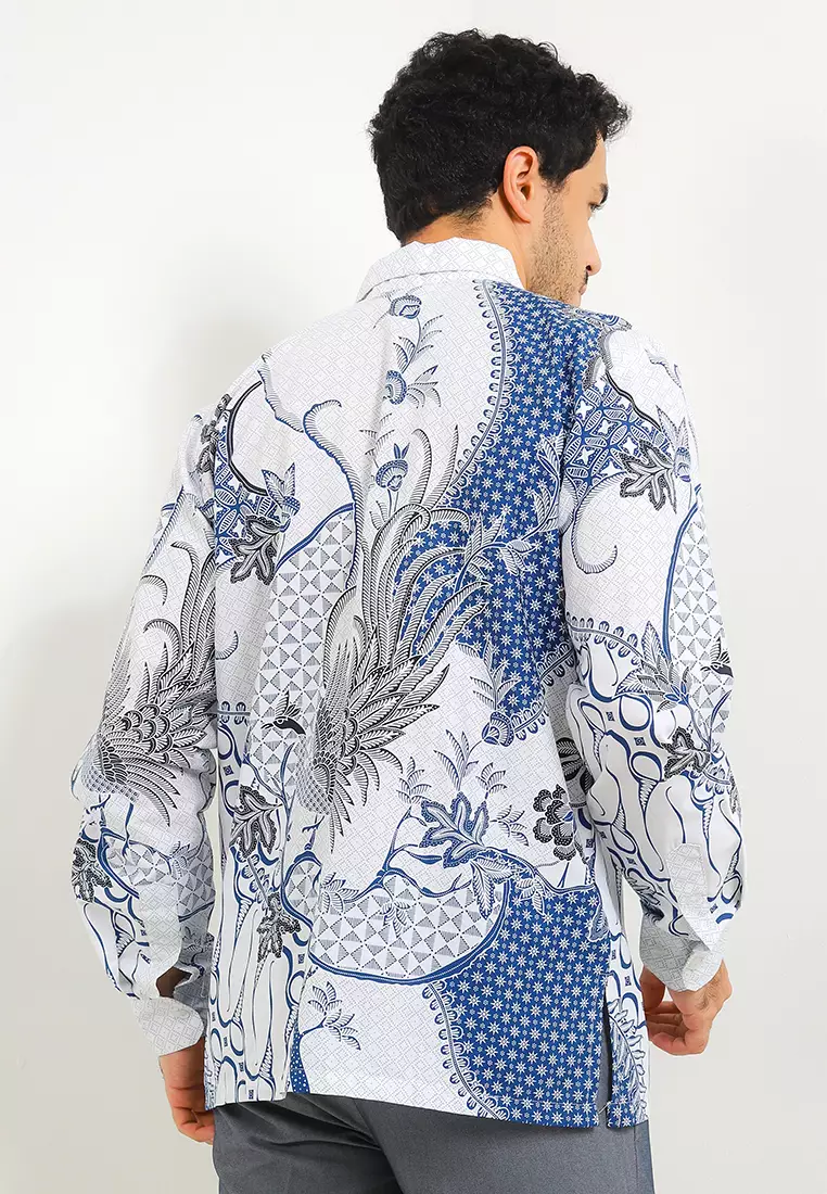 Fergus Shirt Kemeja Batik Pria Panjang