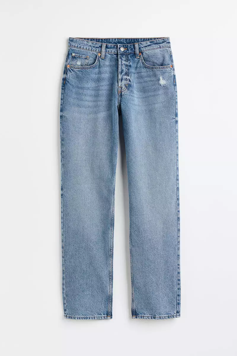 Buy H&M 90s Boyfriend Fit High Jeans 2024 Online | ZALORA Philippines