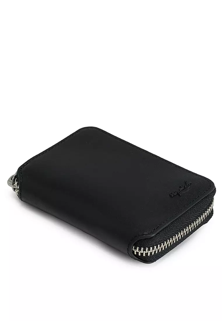 Leather Zip Key Case