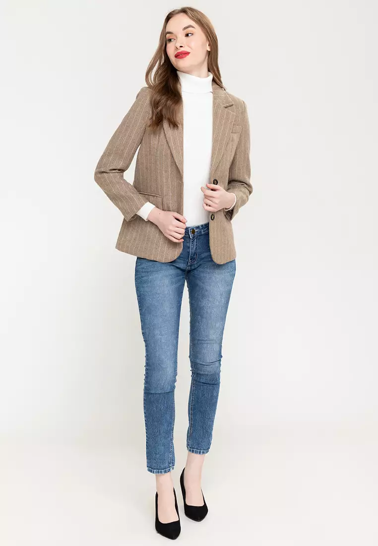 Herringbone blazer hotsell