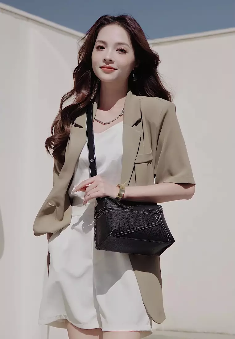 Women's Sling Bag / Crossbody Bag (斜孭袋) - 黑色