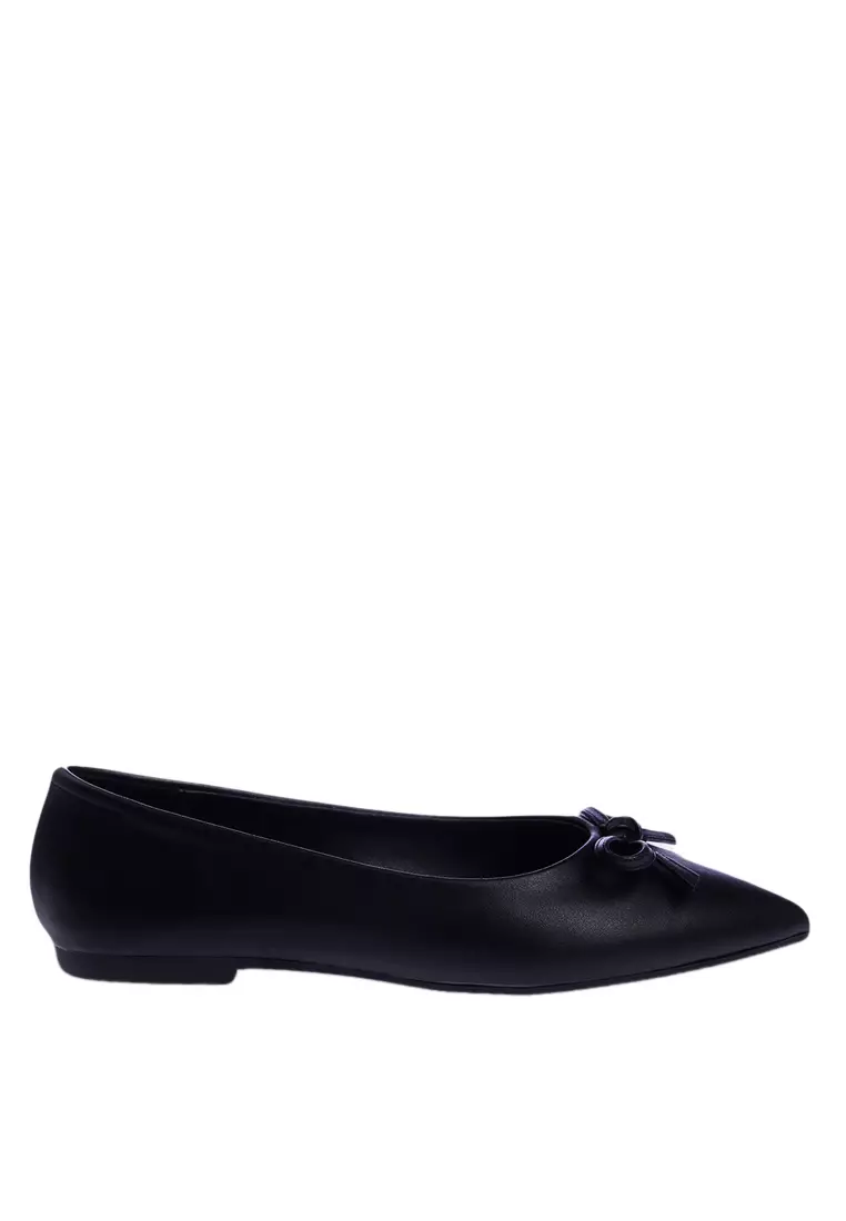 Discount on Trendyol  shoes - SKU: Bow Pointed Toe Ballerina Flats
