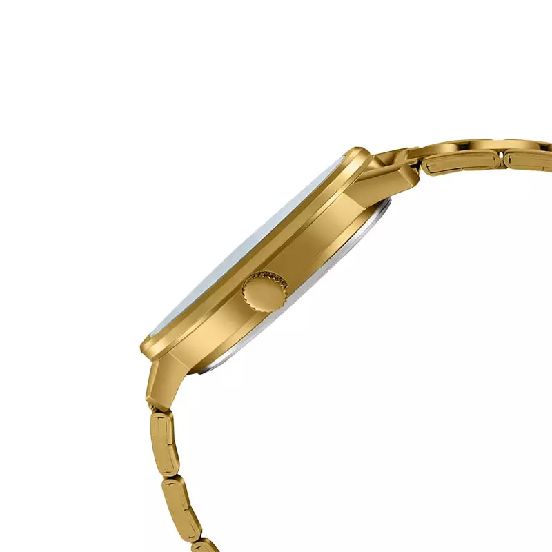 Jam Tangan Pria Casio General MTP-B115G-7EVDF MTPB115G MTP-B115G Dress  Silver Dial Gold Tone Stainless Steel Band