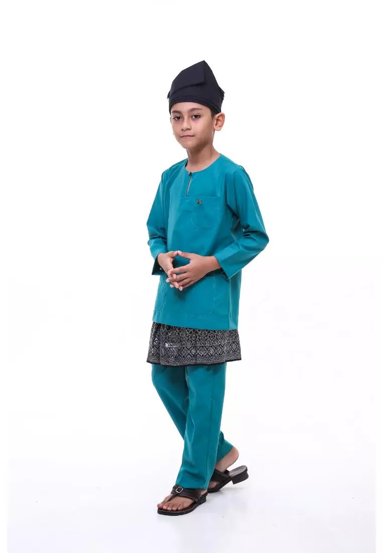 Baju Melayu Teluk Belanga Kids