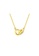 Rouse gold S925 Korean Geometric Necklace 2AE8EAC18A89AFGS_1