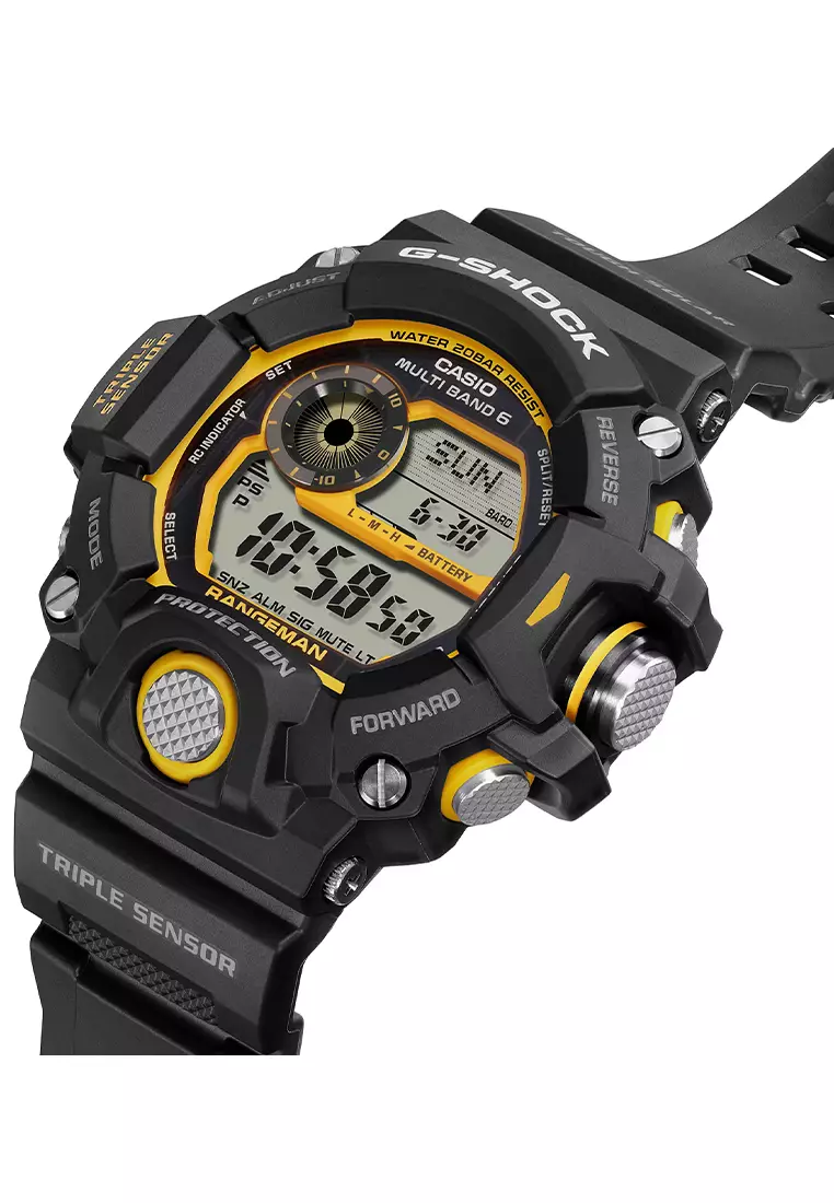 Cara setting jam top g shock rangeman