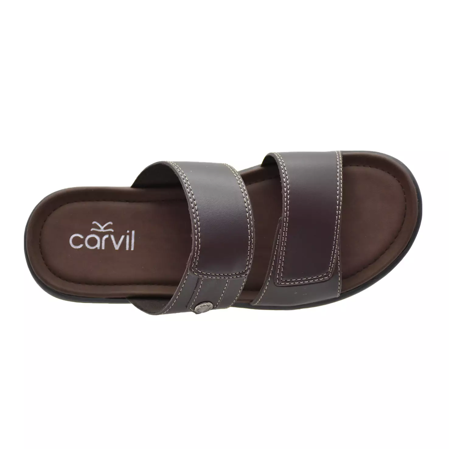 Carvil Sandal Pria Carlisle-02 M Dark Brown