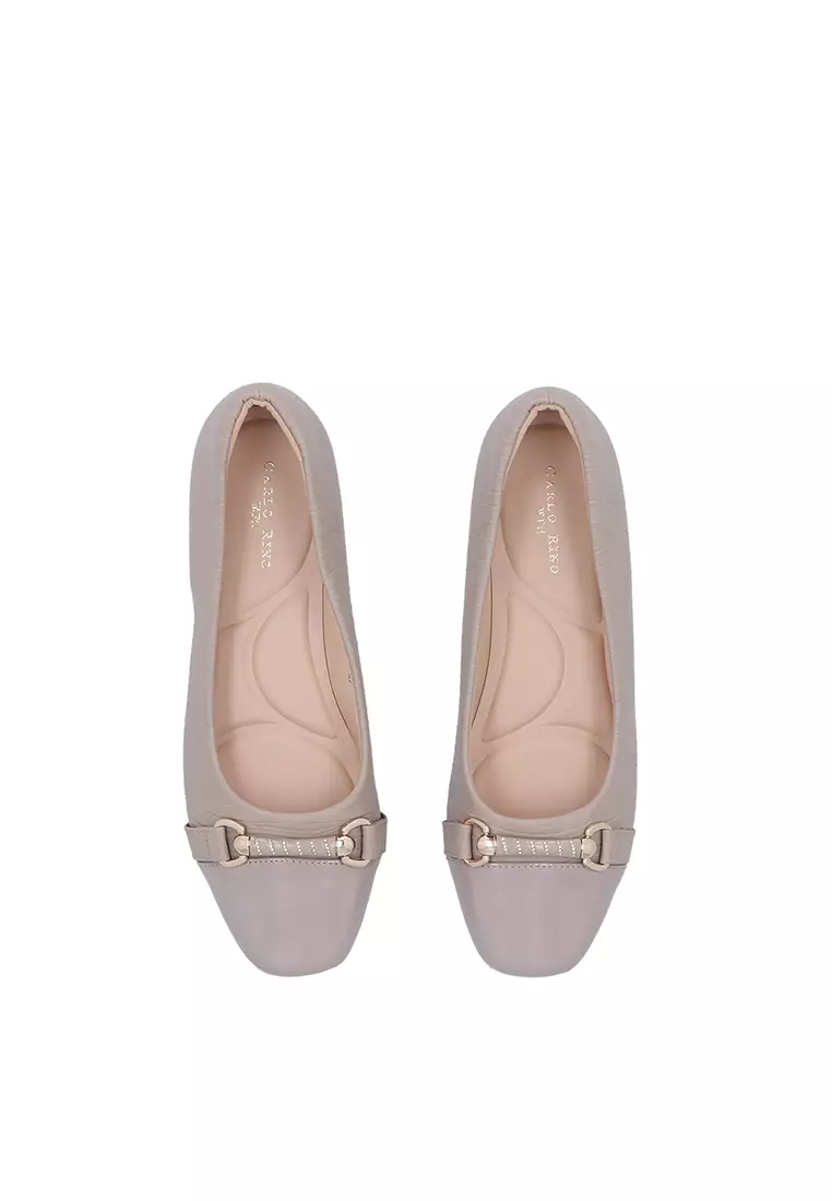 Medium Beige CR Annie Flats