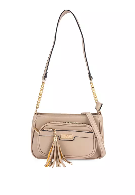 Faux Leather Convertible Top Handle Bag