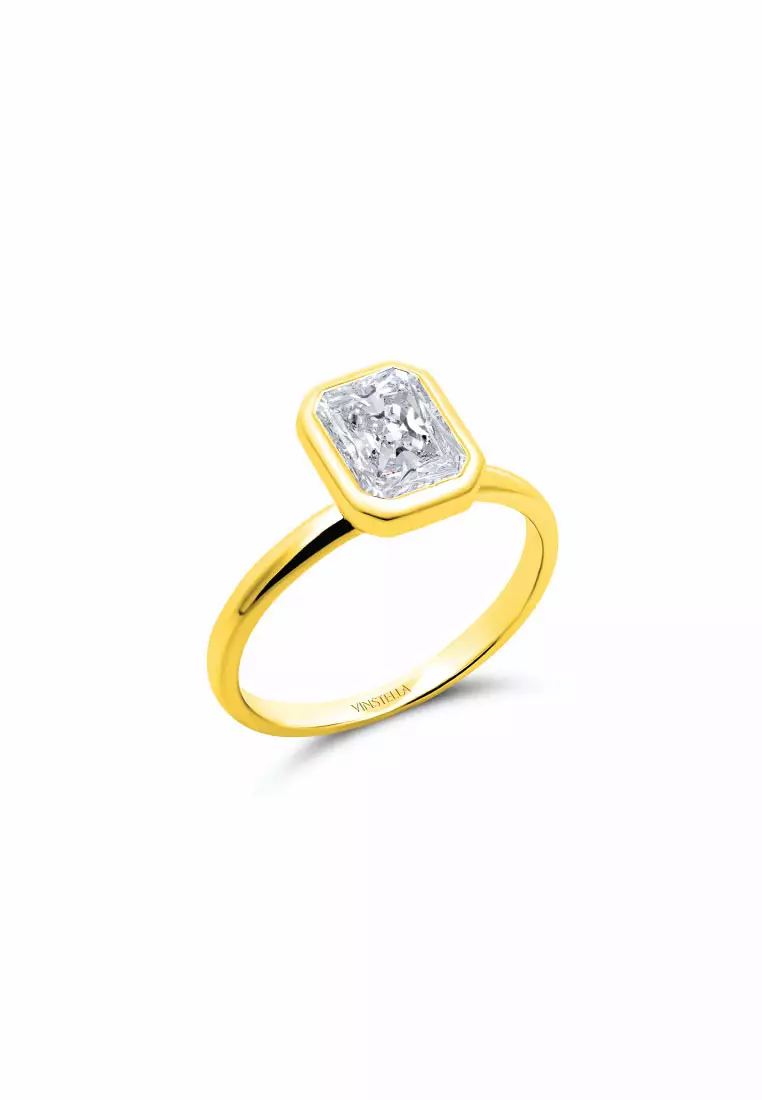 Frost Diamond – Ophelia Ring (Gold Plated)