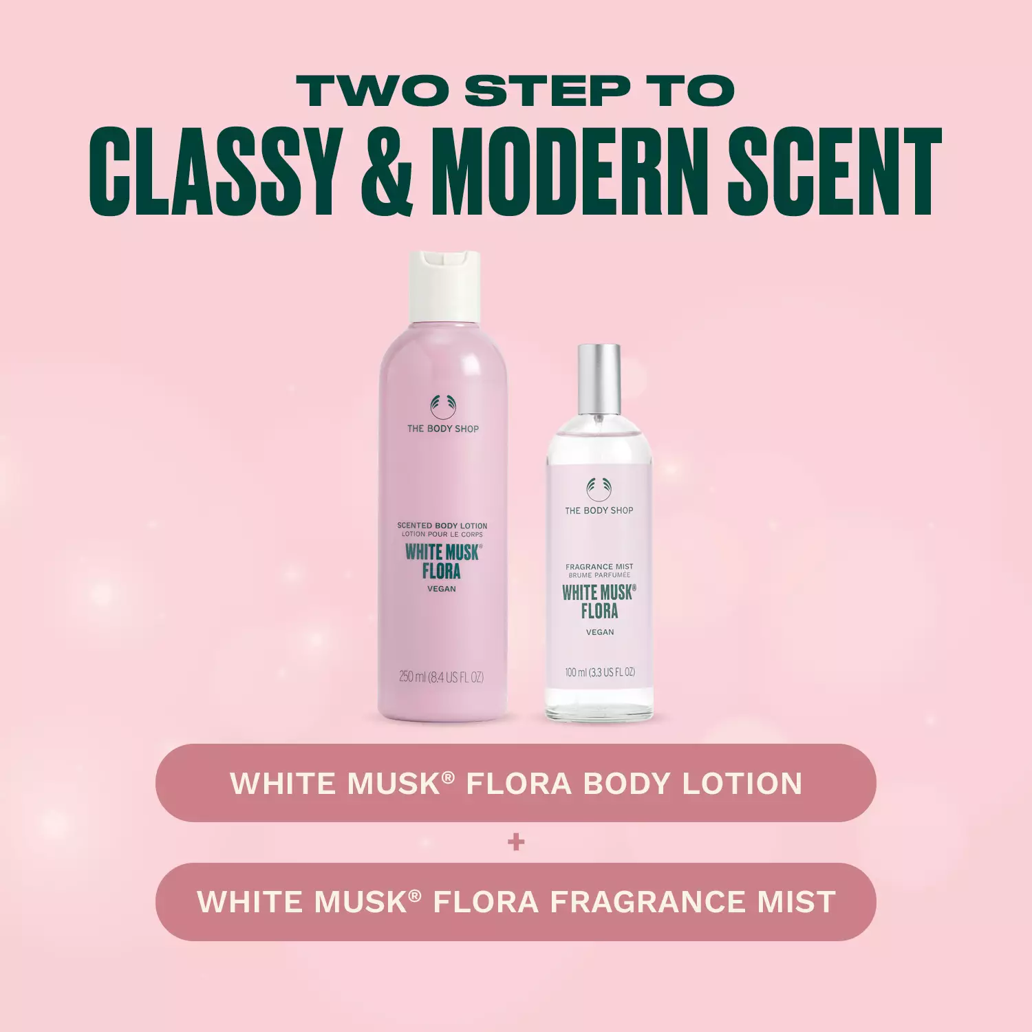 White Musk Flora Fragrance Mist 100Ml