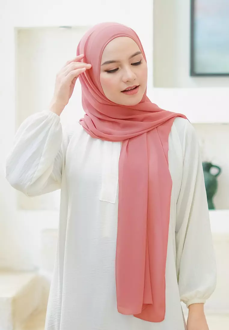 HIJAB INSTAN LATIFA - SALMON