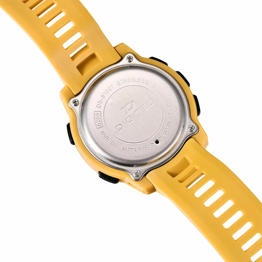 DIGITEC Jam Tangan Digital Pria DS-8100T Sport Watch - YL4B Yellow