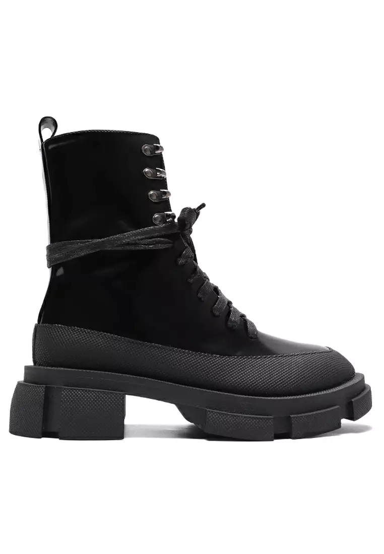 Discount on Twenty Eight Shoes  shoes - SKU: Platform Lace Up Martin Boots Ylt2020-5