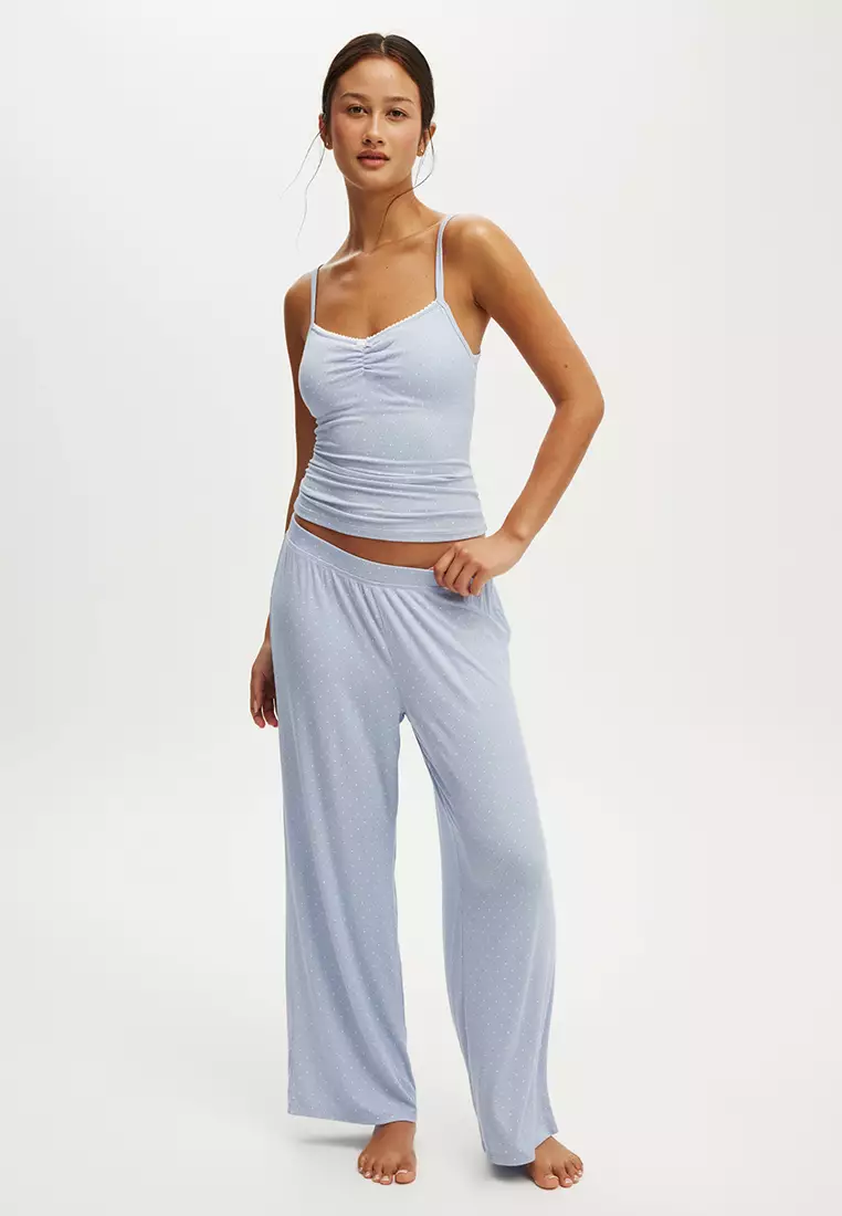 Sleep Recovery Asia Fit Wide Leg Pants