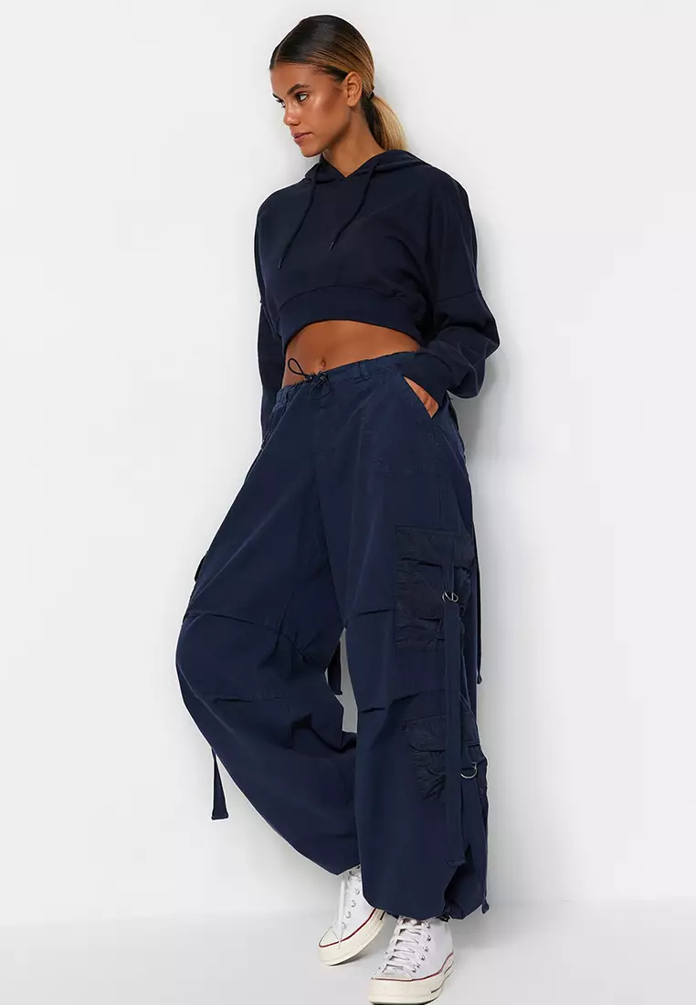 Regular Waist Cargo Pants