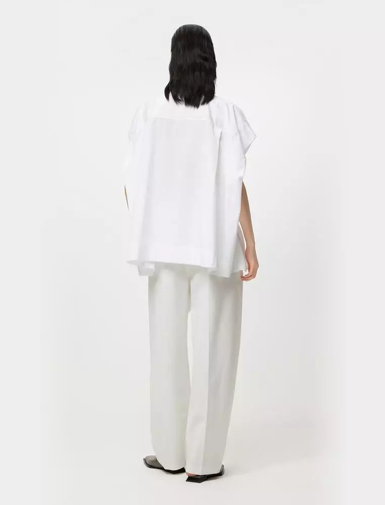 JNBY女士無袖寬鬆襯衫