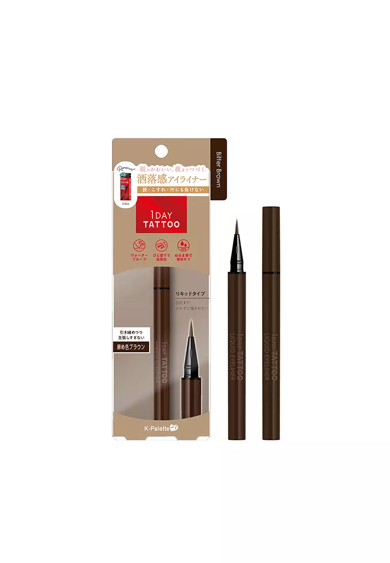 Discount on K-Palette  shoes - SKU: K-Palette 1Day Tattoo Liquid Eyeliner 02 - Bitter Brown