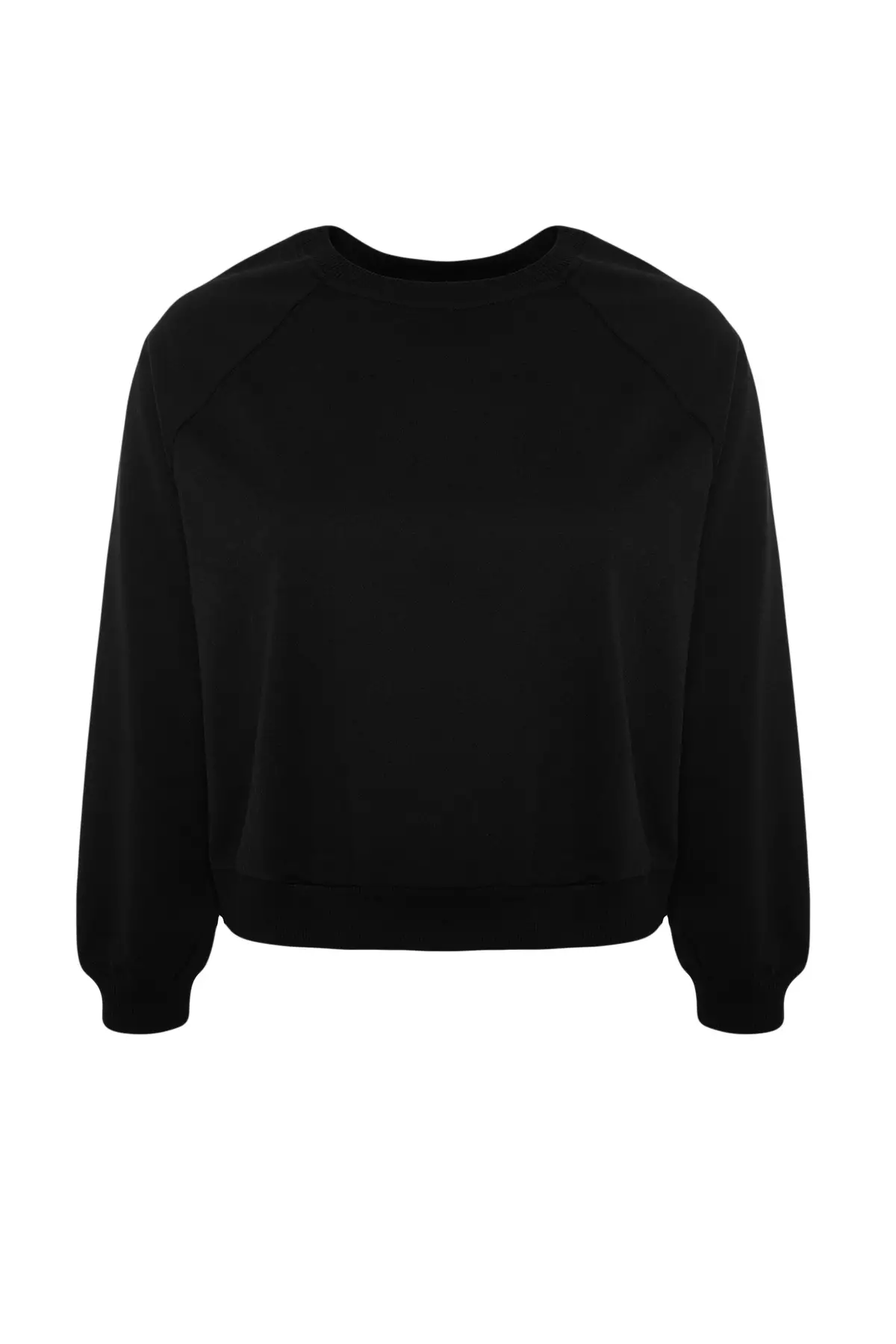 Thin black outlet sweatshirt