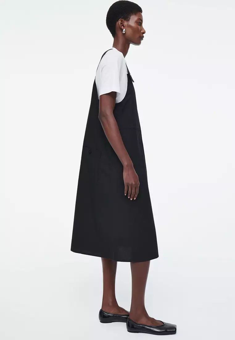 Cotton Pinafore Dress