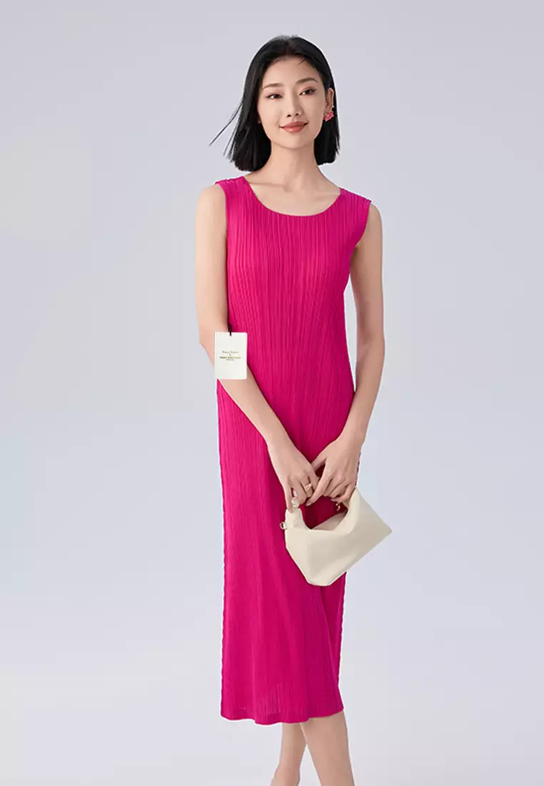 Slim Stripe Sleeveless Dress GFZ7729