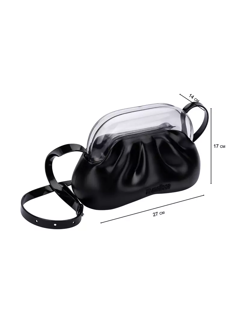 Melissa Glass Women Bags - Black-Clear