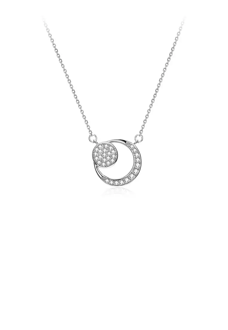 White moon necklace outlet
