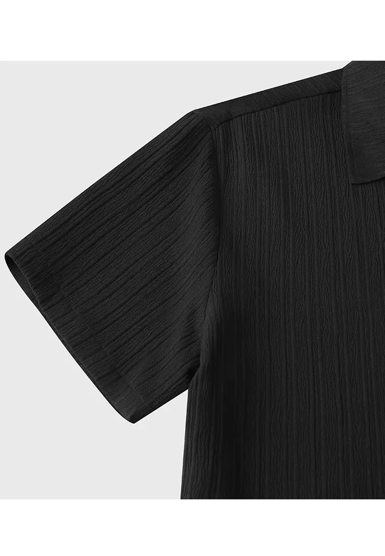 Turn-down Collar Striped Shirt YL-A90