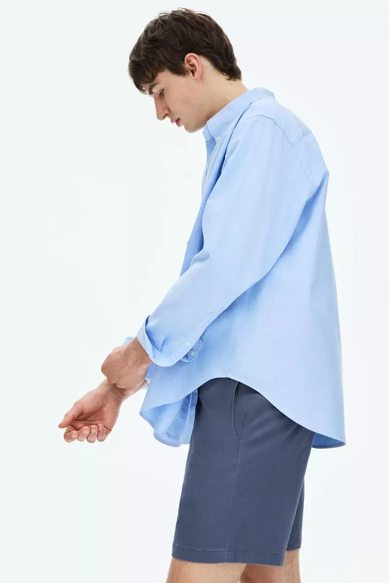 Regular Fit Cotton chino shorts